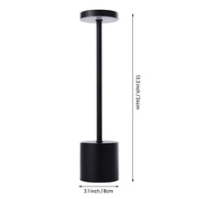 Load image into Gallery viewer, Industrial-Style Rechargeable Dimmable Table Lamp Night Light