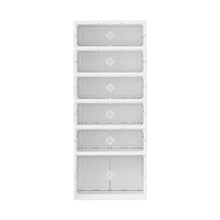 Load image into Gallery viewer, 6-Tier Foldable Storage Rack Shoes Organizer with Doors