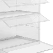 Load image into Gallery viewer, 6-Tier Foldable Storage Box with Magnetic Doors