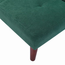 Load image into Gallery viewer, 4ft Wide Modern 3 Seater Padded Convertible Sofa Bed with Wooden Legs Sofa Beds Living and Home