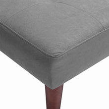 Load image into Gallery viewer, 4ft Wide Modern 3 Seater Padded Convertible Sofa Bed with Wooden Legs Sofa Beds Living and Home