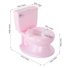 Load image into Gallery viewer, Toddler Potty with Realistic Flushing Sound