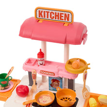 Load image into Gallery viewer, 49Pcs 3-in-1 Pretend Kitchen Playset