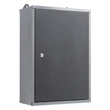 Load image into Gallery viewer, Wall Mounted Lockable Pegboard Tool Cabinet with A Lockable Door Cabinets Living and Home