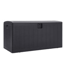 Load image into Gallery viewer, 127cm W 99-Gallon Rattan Garden Storage Outdoor Deck Box Garden Storage Boxes Living and Home
