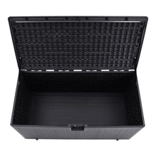 Load image into Gallery viewer, 127cm W 99-Gallon Rattan Garden Storage Outdoor Deck Box Garden Storage Boxes Living and Home