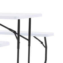 Load image into Gallery viewer, 151cm W Foldable Picnic Table and Bench Set Garden Dining Tables Living and Home