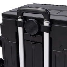 Load image into Gallery viewer, 75L Collapsible Utility Crate with 8 Wheels & Telescopic Handle