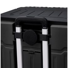 Load image into Gallery viewer, 75L Collapsible Utility Crate with 4 Wheels & Telescopic Handle