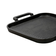 Load image into Gallery viewer, Cast Iron Griddle Pan with Pour Spout