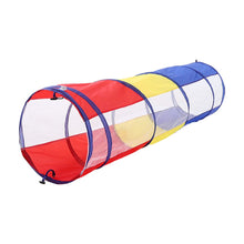 Load image into Gallery viewer, 6FT Crawl Play Tunnel Pop-up Tunnel for Kids Multicoloured Living and Home
