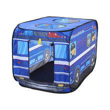 Load image into Gallery viewer, Police Truck Foldable Tent Pop Up Kids Playhouse Living and Home