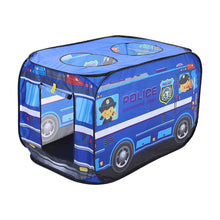 Load image into Gallery viewer, Police Truck Foldable Tent Pop Up Kids Playhouse Living and Home