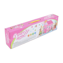 Load image into Gallery viewer, Girls Play Tent Pink Princess Castle Portable Playhouse Living and Home