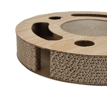 Load image into Gallery viewer, Round Cat Scratcher with Ball Toy Living and Home