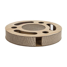 Load image into Gallery viewer, Round Cat Scratcher with Ball Toy Living and Home