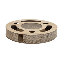 Load image into Gallery viewer, Round Cat Scratcher with Ball Toy Living and Home