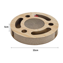 Load image into Gallery viewer, Round Cat Scratcher with Ball Toy Living and Home