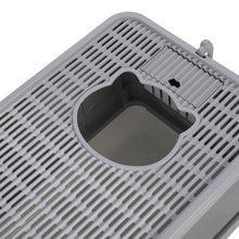Load image into Gallery viewer, Enclosed Folding Plastic Cat Litter Box with Scoop