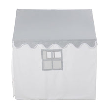 Load image into Gallery viewer, 120cm W White Cotton House Play Tent For Kids with Windows Play Tents Living and Home