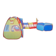 Load image into Gallery viewer, 5 in 1 Pop-Up Ball Pit Tunnel Combos with Velcro Balls Play Tents Living and Home