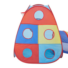 Load image into Gallery viewer, 5 in 1 Pop-Up Ball Pit Tunnel Combos with Velcro Balls Play Tents Living and Home