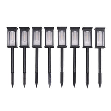 Load image into Gallery viewer, 8Pcs Outdoor Solar-Powered Pathway Lights Living and Home