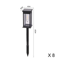 Load image into Gallery viewer, 8Pcs Outdoor Solar-Powered Pathway Lights Living and Home