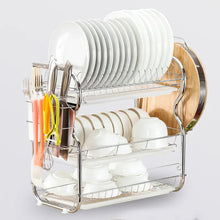 Load image into Gallery viewer, 3-Tier Dish Drainer Rack