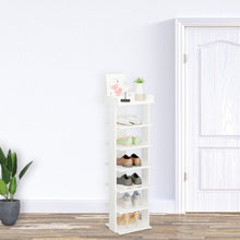 Load image into Gallery viewer, 7-Tier MDF Shoe Rack