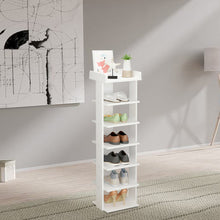 Load image into Gallery viewer, 7-Tier MDF Shoe Rack