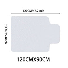 Load image into Gallery viewer, 120 cm W PVC Clear Non-Slip Office Chair Desk Mat Floor Carpet Floor Protector Office Accessories Living and Home