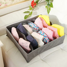 Load image into Gallery viewer, Underwear Drawer Organizer Storage Box Bra Tidy Socks Ties Draw Divider Storage Boxes Living and Home