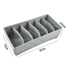 Load image into Gallery viewer, Underwear Drawer Organizer Storage Box Bra Tidy Socks Ties Draw Divider Storage Boxes Living and Home