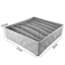 Load image into Gallery viewer, Underwear Drawer Organizer Storage Box Bra Tidy Socks Ties Draw Divider Storage Boxes Living and Home