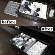 Load image into Gallery viewer, Underwear Drawer Organizer Storage Box Bra Tidy Socks Ties Draw Divider Storage Boxes Living and Home
