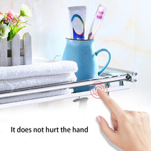 Load image into Gallery viewer, Stainless Steel Bathroom Shelf Storage Toilet Shelf Organizer Wall Mounted Shower Caddies Living and Home