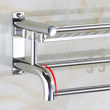 Load image into Gallery viewer, Stainless Steel Bathroom Shelf Storage Toilet Shelf Organizer Wall Mounted Shower Caddies Living and Home