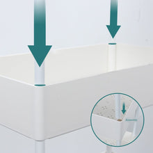 Load image into Gallery viewer, Shelf Trolley Cart Storage Rack for Kitchen Bathroom Kitchen Trolleys Living and Home