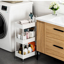 Load image into Gallery viewer, Shelf Trolley Cart Storage Rack for Kitchen Bathroom Kitchen Trolleys Living and Home