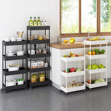 Load image into Gallery viewer, Shelf Trolley Cart Storage Rack for Kitchen Bathroom Kitchen Trolleys Living and Home