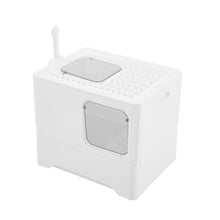Load image into Gallery viewer, Anti Splash Enclosed Cat Litter Box Living and Home