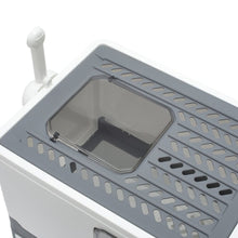 Load image into Gallery viewer, Anti Splash Enclosed Cat Litter Box Living and Home