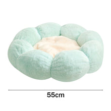 Load image into Gallery viewer, Plush Flower Shape Pet Bed for Dogs and Cats Living and Home