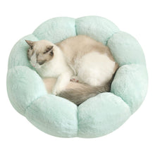 Load image into Gallery viewer, Plush Flower Shape Pet Bed for Dogs and Cats Living and Home