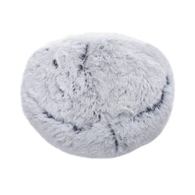 Load image into Gallery viewer, 50cm Plush Winter Cat Bed in Gray - Cozy Semi-Enclosed Design Living and Home