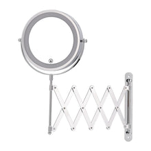 Load image into Gallery viewer, Retractable Mirror with Lamp is Perforation-Free Living and Home