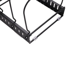 Load image into Gallery viewer, Expandable Pot Pan Lid Rack Pan Organiser with 10 Dividers Kitchen Shelves Living and Home