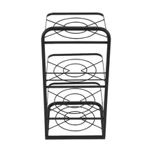 Load image into Gallery viewer, Livingandhome Kitchen Pot Pan Organizer Rack Adjustable Cookware Holder Stand