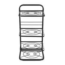 Load image into Gallery viewer, Livingandhome Kitchen Pot Pan Organizer Rack Adjustable Cookware Holder Stand